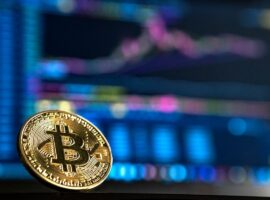 Bitcoin Mining Concept. 3D illustration