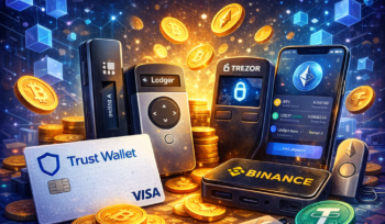 Картки та біржі для зберігання криптовалют