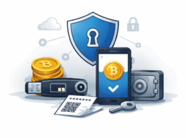 Способи зберігання криптовалют: сейф, флешка, телефон
