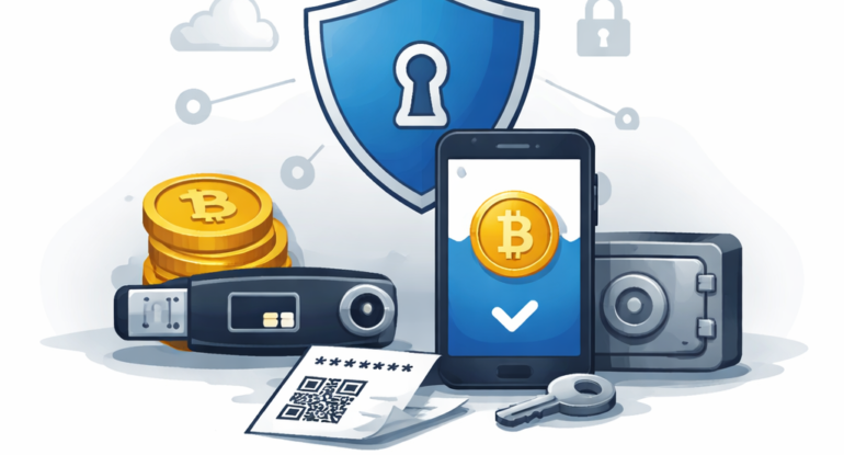 Способи зберігання криптовалют: сейф, флешка, телефон
