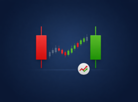 Японські свічки Японські трейдингові свічки щображене падіння свчкою та зростання