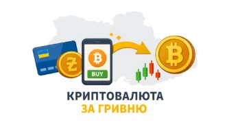 Обмін гривні на криптовалюту через онлайн-сервіс