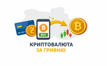 Обмін гривні на криптовалюту через онлайн-сервіс