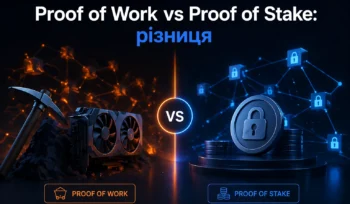 Різниця між Proof of Work та Proof of Stake