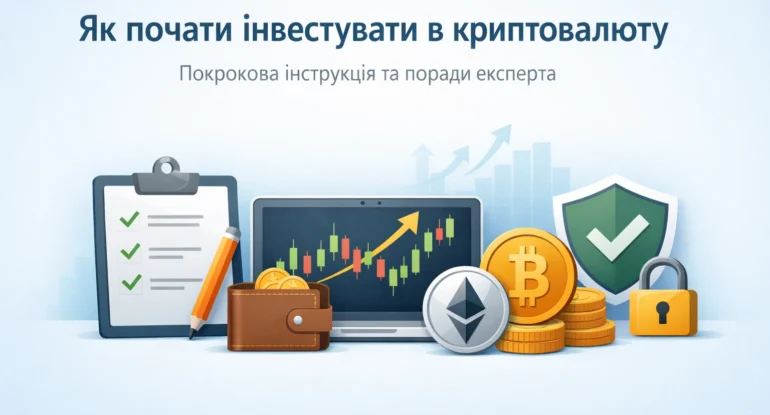 Перші кроки для інвестування в Bitcoin та Ethereum