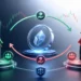 shcho-take-fandyng-u-krypti- Фандингу у криптотрейдингу з Ethereum, лонг і шорт позиціями, графіком ціни та балансом виплат між трейдерами.